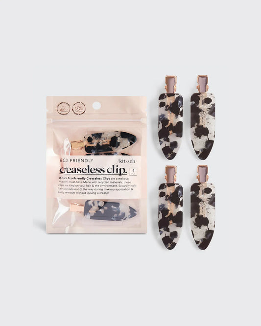 Creaseless Clips in Black Terrazzo