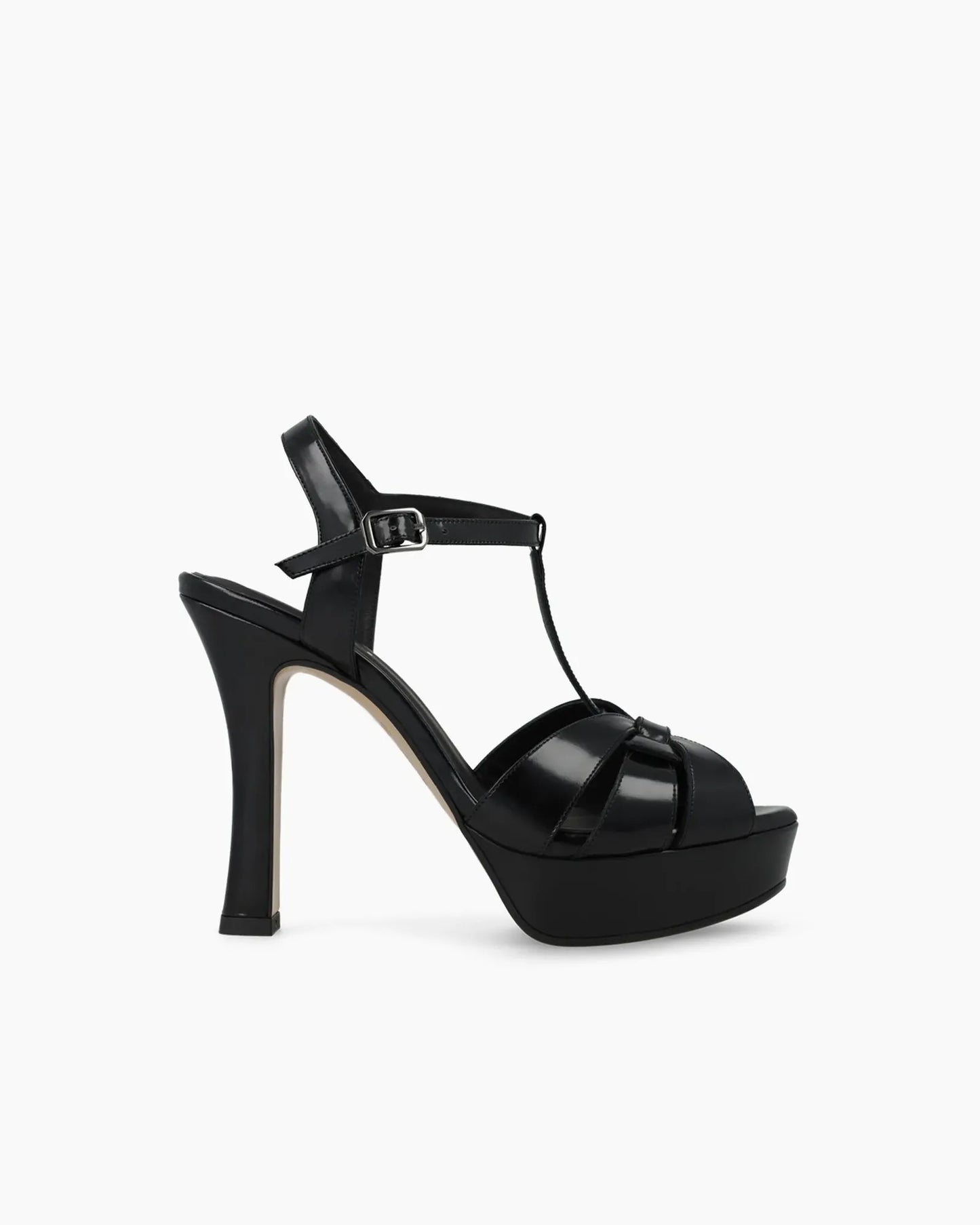 Taran Platform Heel in Black