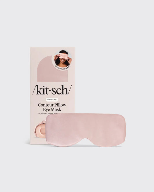 Pillow Contour Eye Mask in Blush Pink