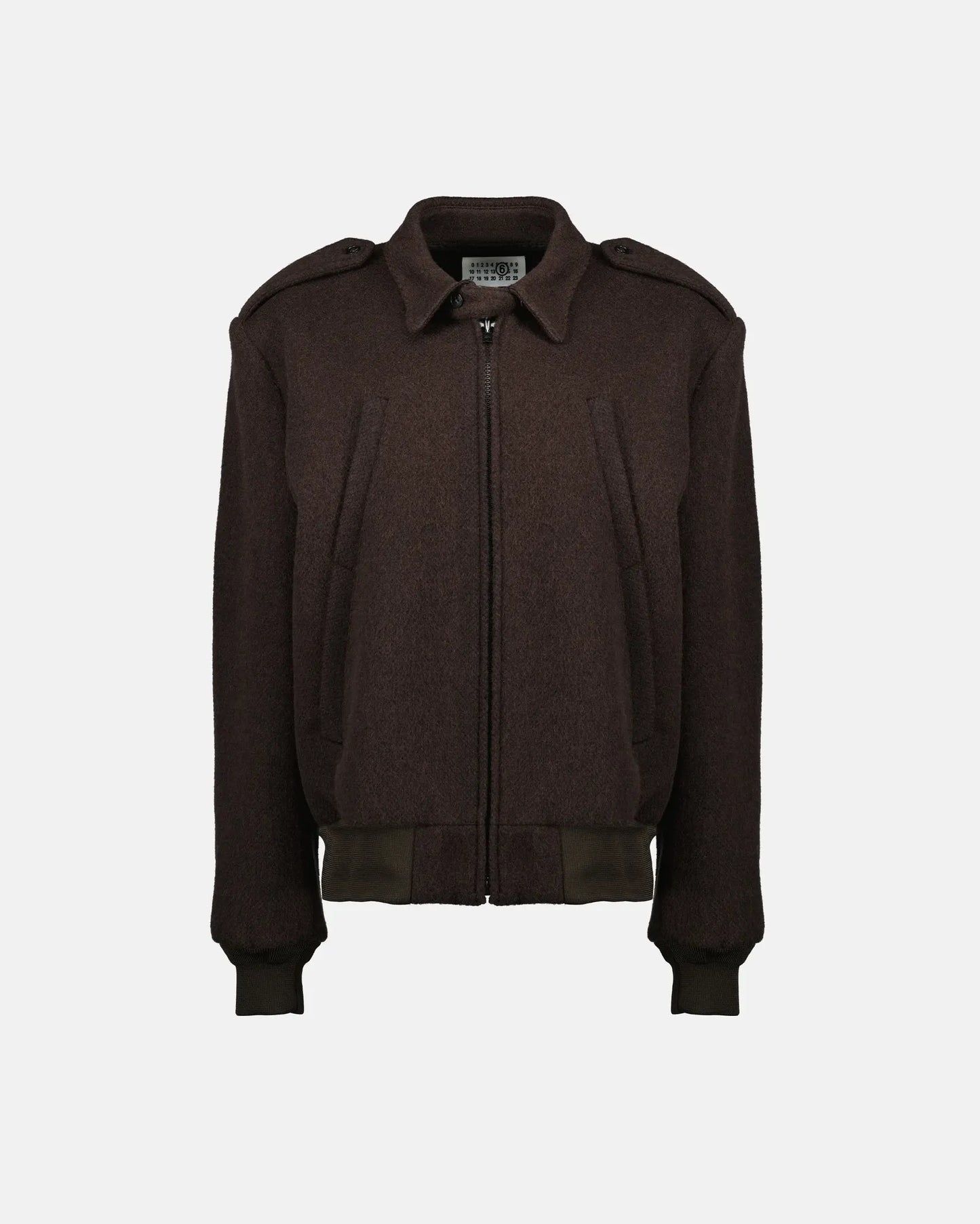 Wool Jacket in Brown
