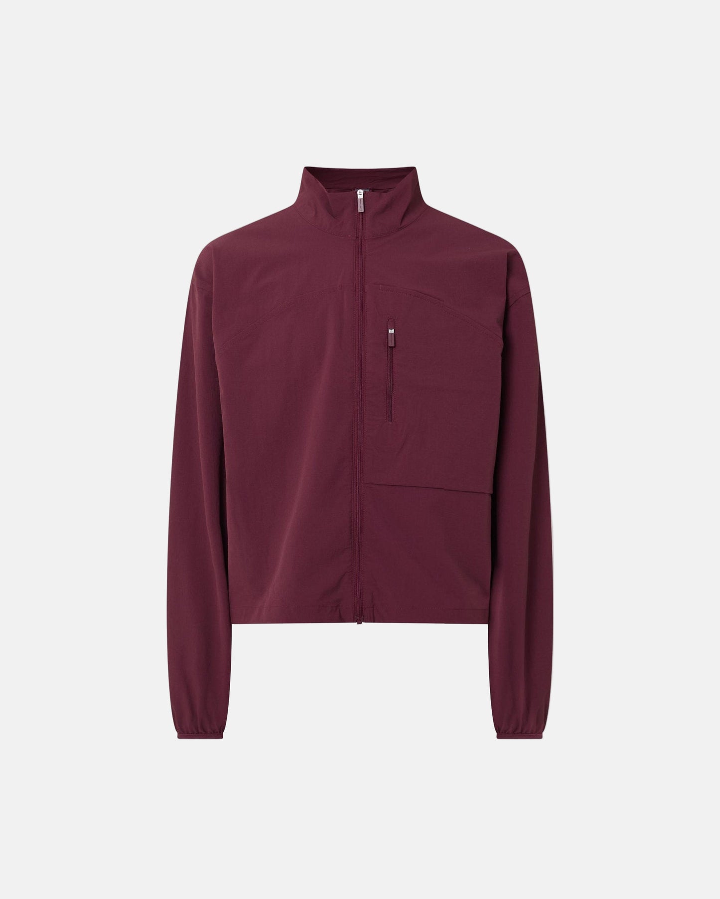 Training Shell Jacket in Garnet Red