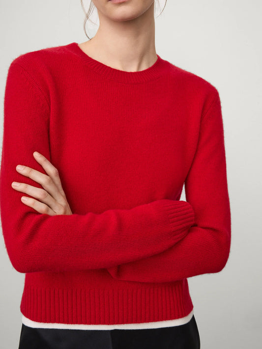 Mable Sweater in Goji Berry