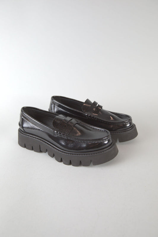 Sebas Lightweight Maxi Loafer in Black