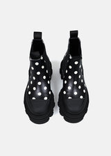 Cleated Low Chelsea Boot in Printed Pelinova