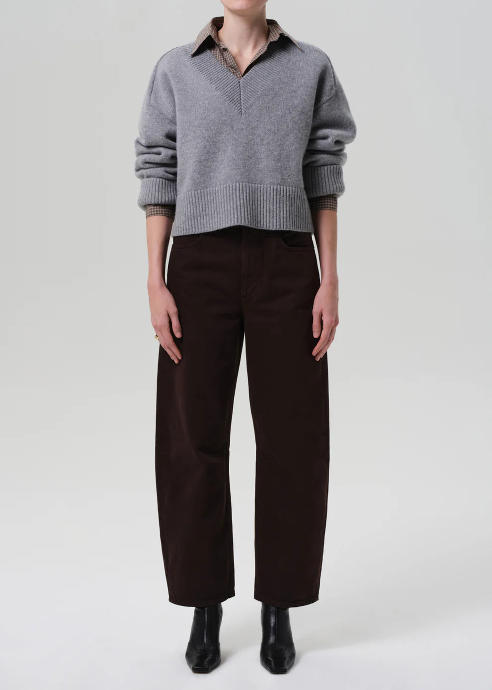 Miro Jean in Dark Brown