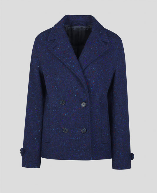 Saoirse Coat in Navy