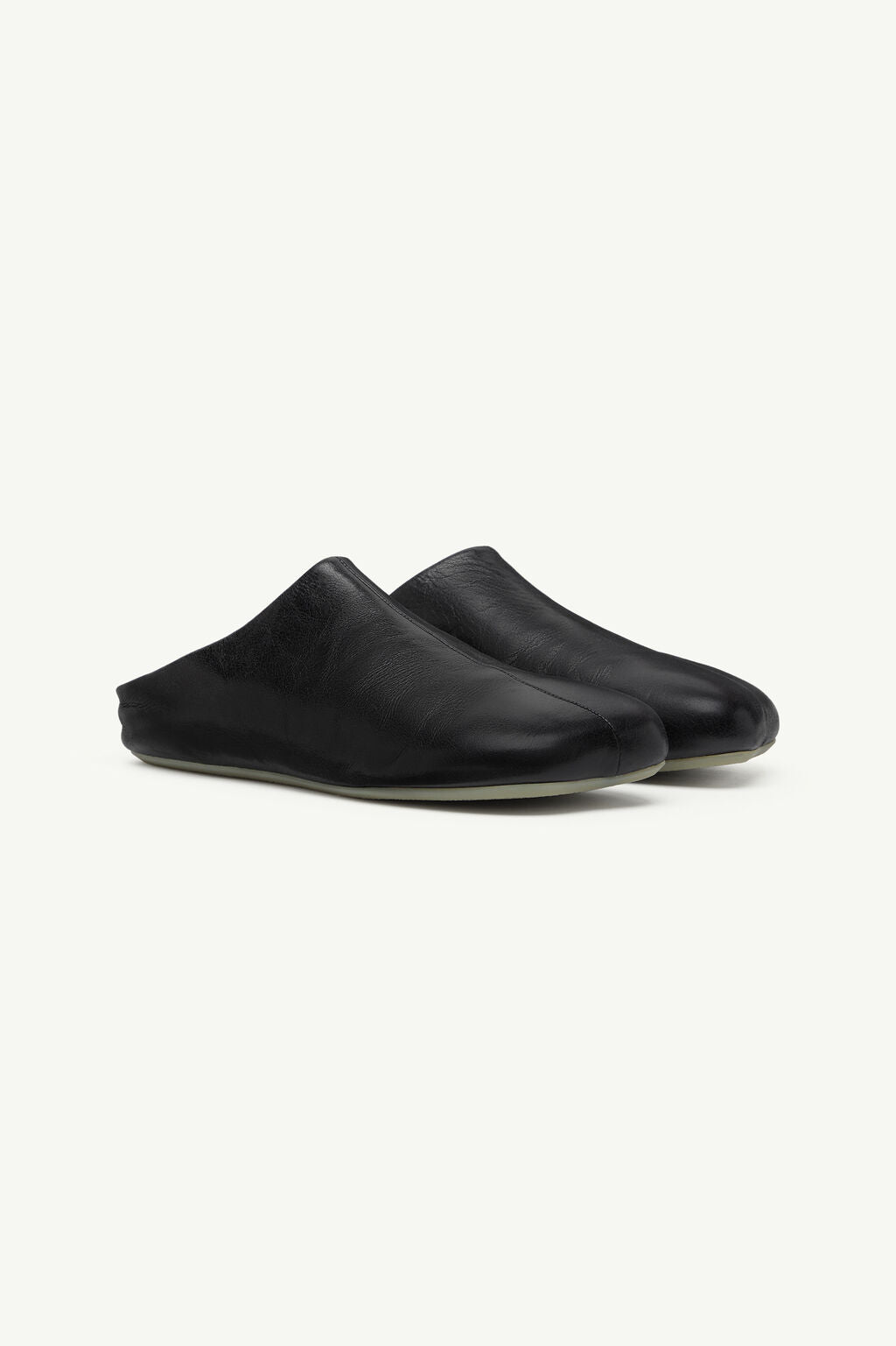 Factory Sabot Slippers in Black