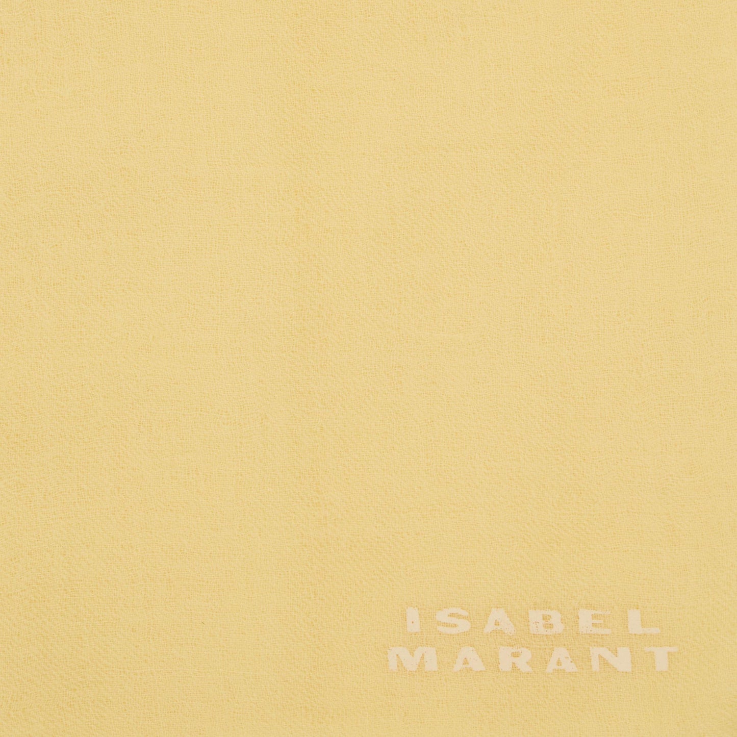 Alette Scarf in Pale Yellow