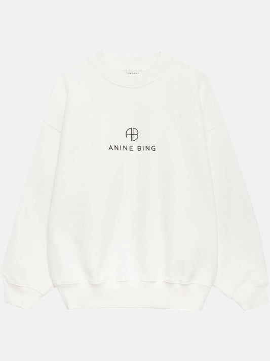 Jaci Sweatshirt Monogram in Ivory