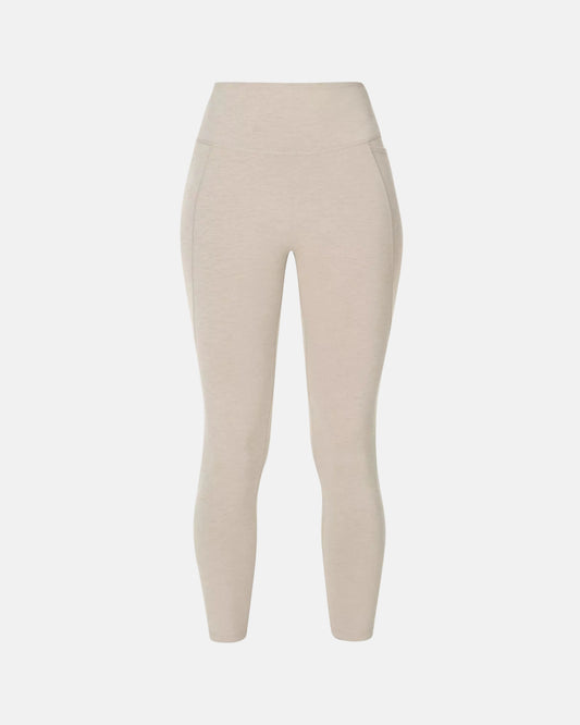 Ultimate Move 7/8 Marl Leggings in Dusk Beige