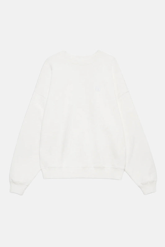 Miles Sweatshirt Framed Monogram  in Off White