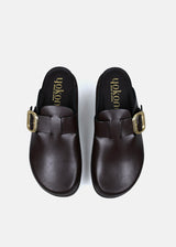 Barcelona Clogs in Brown