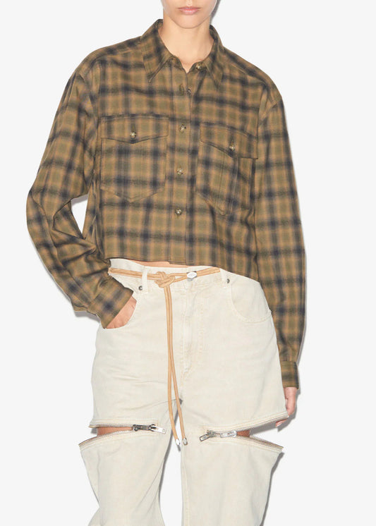 TELINA SHIRT KHAKI - MARANT ETOILE