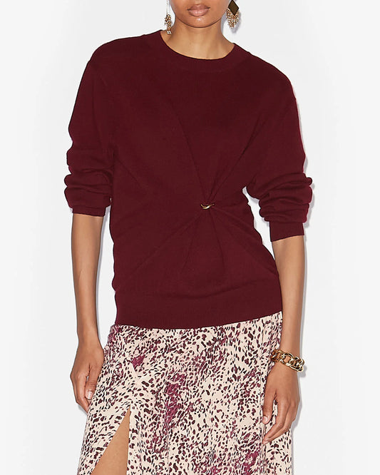 Chiraz Sweater in Burgundy