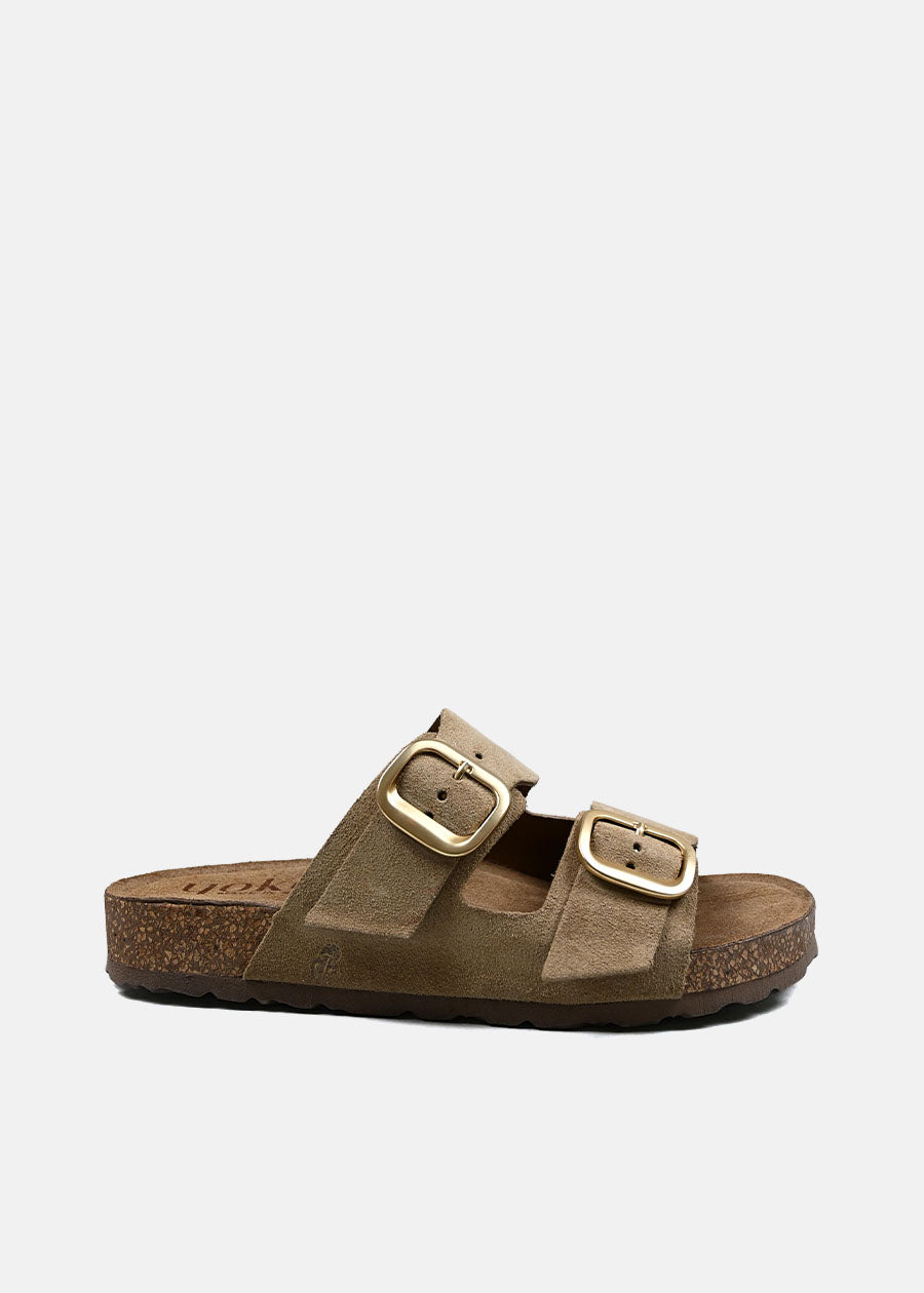 Seville Sandals in Mushroom