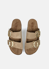 Seville Sandals in Mushroom