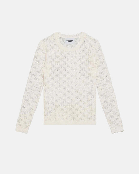 Obeline Sweater in Ecru