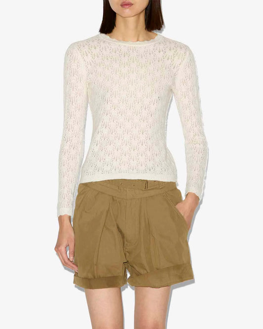 Obeline Sweater in Ecru