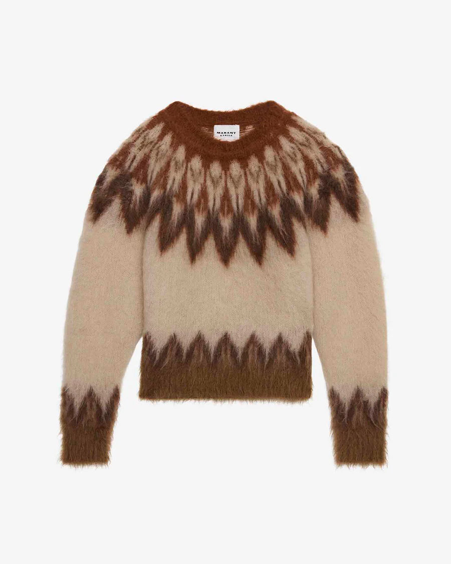 Natania Sweater in Orange