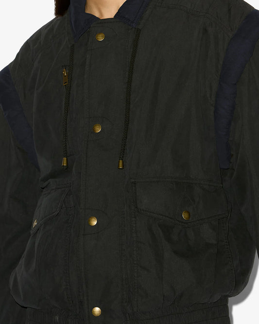Desha Jacket in Faded Black