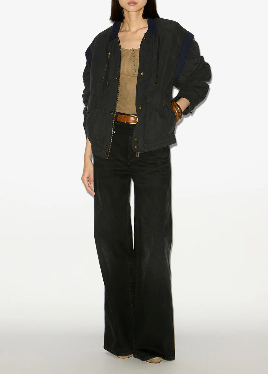 Desha Jacket in Faded Black