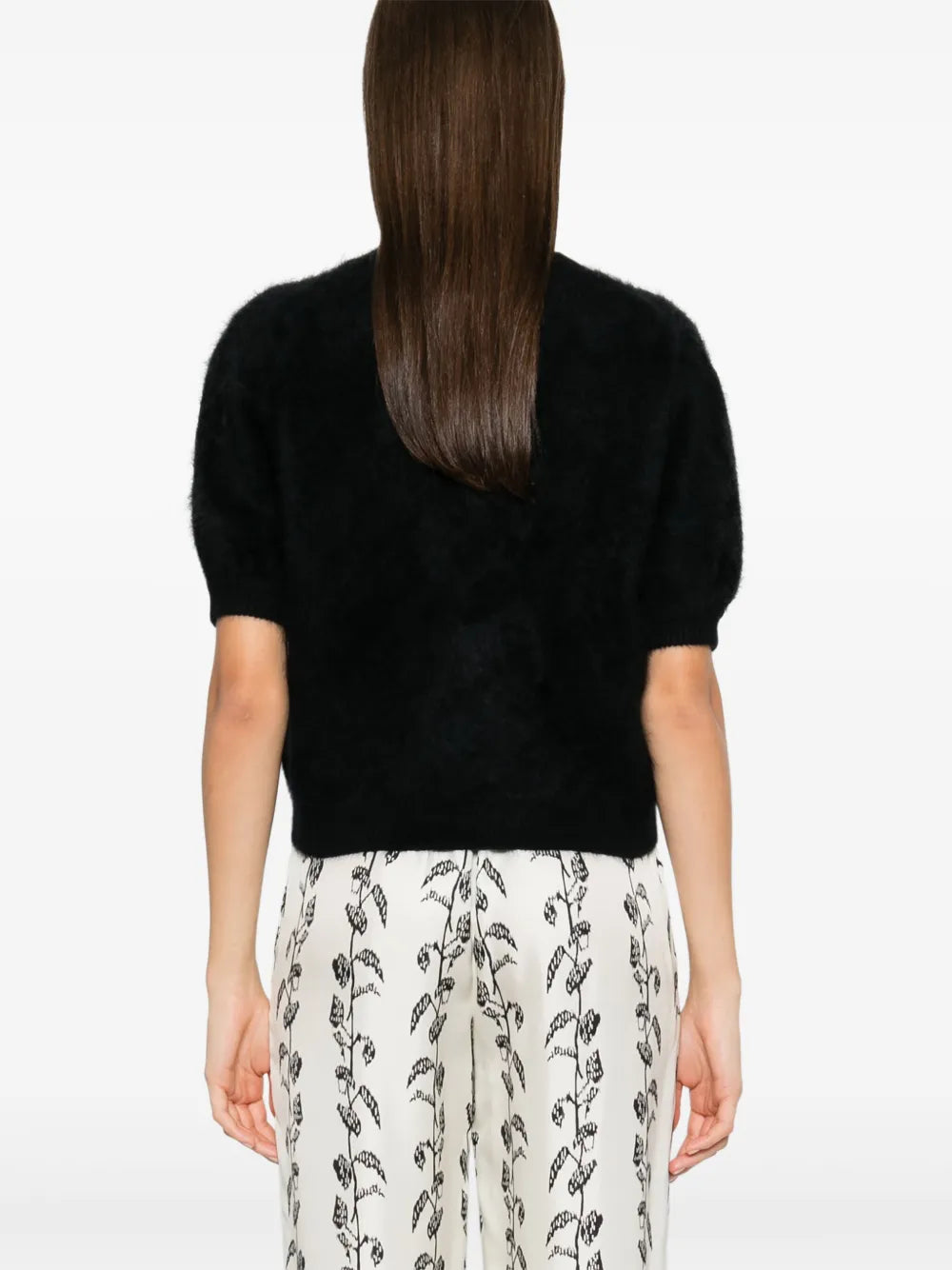 Juniper Sweater in Black Brushed