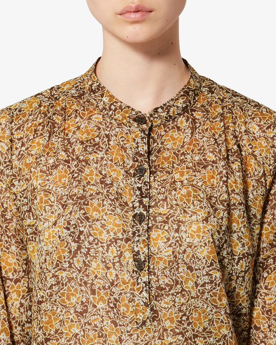 Maria Blouse in Khaki