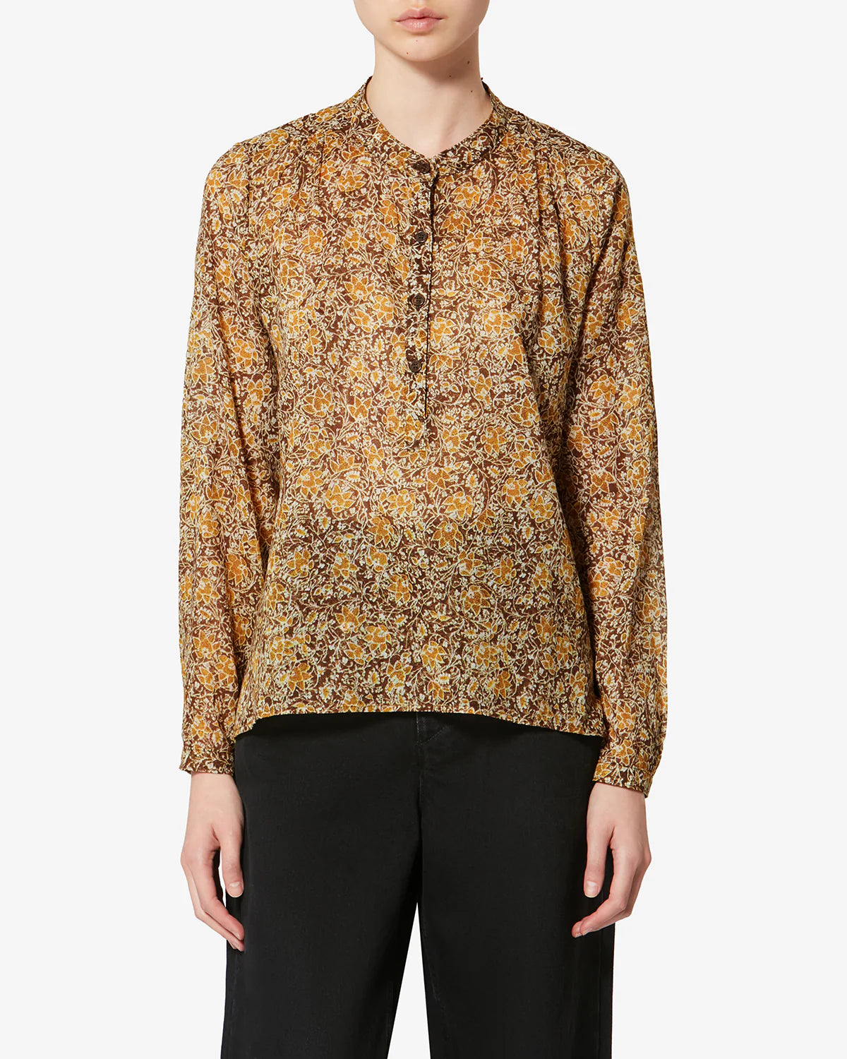 Maria Blouse in Khaki