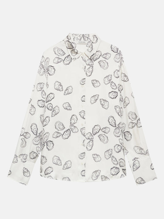 Avalon Shirt in Bone Oyster