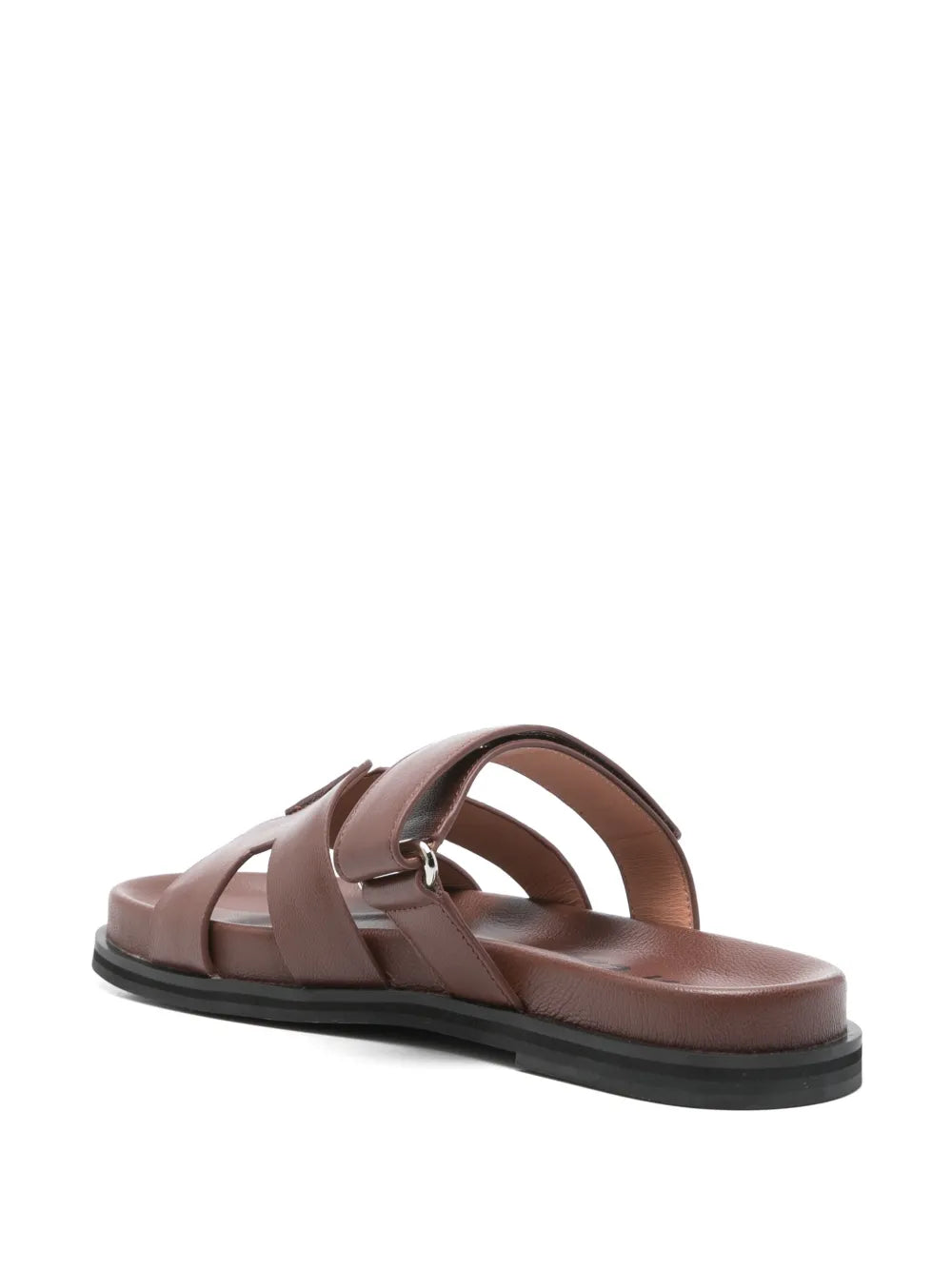 MINDY FLAT SANDAL - BROWN - BIBI LOU