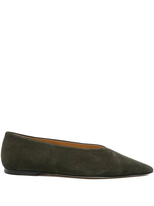 Topo Flats in Deep Forest Suede