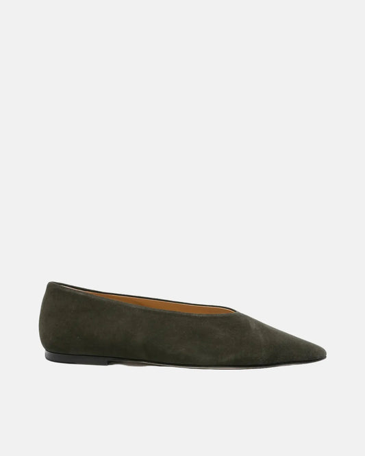 Topo Flats in Deep Forest Suede