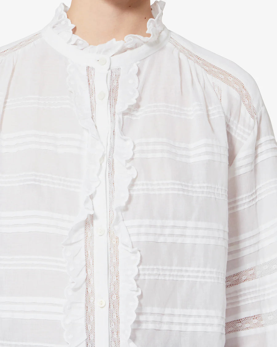 Peline Top in White