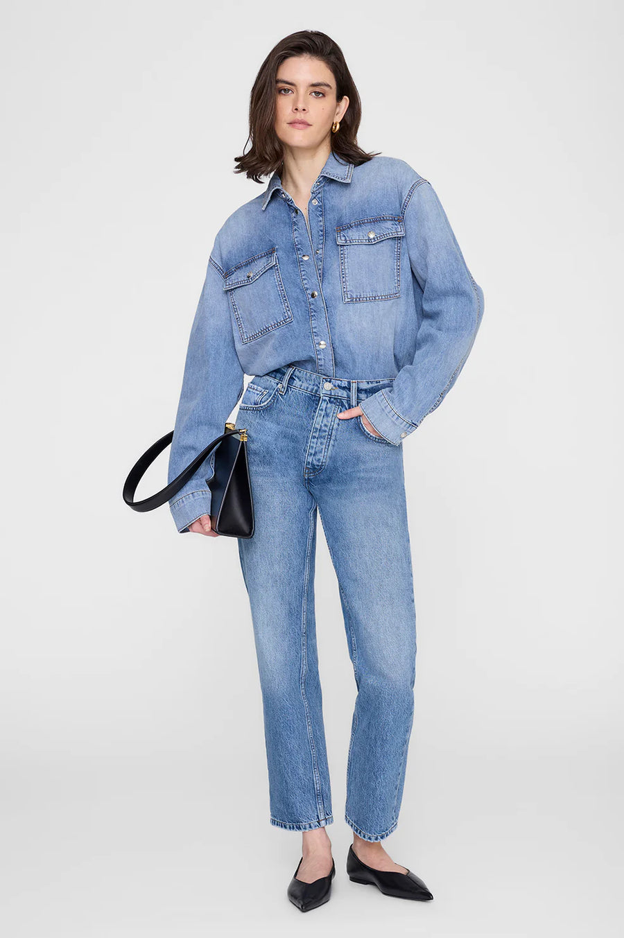 Paxton Shirt in Tidal Blue