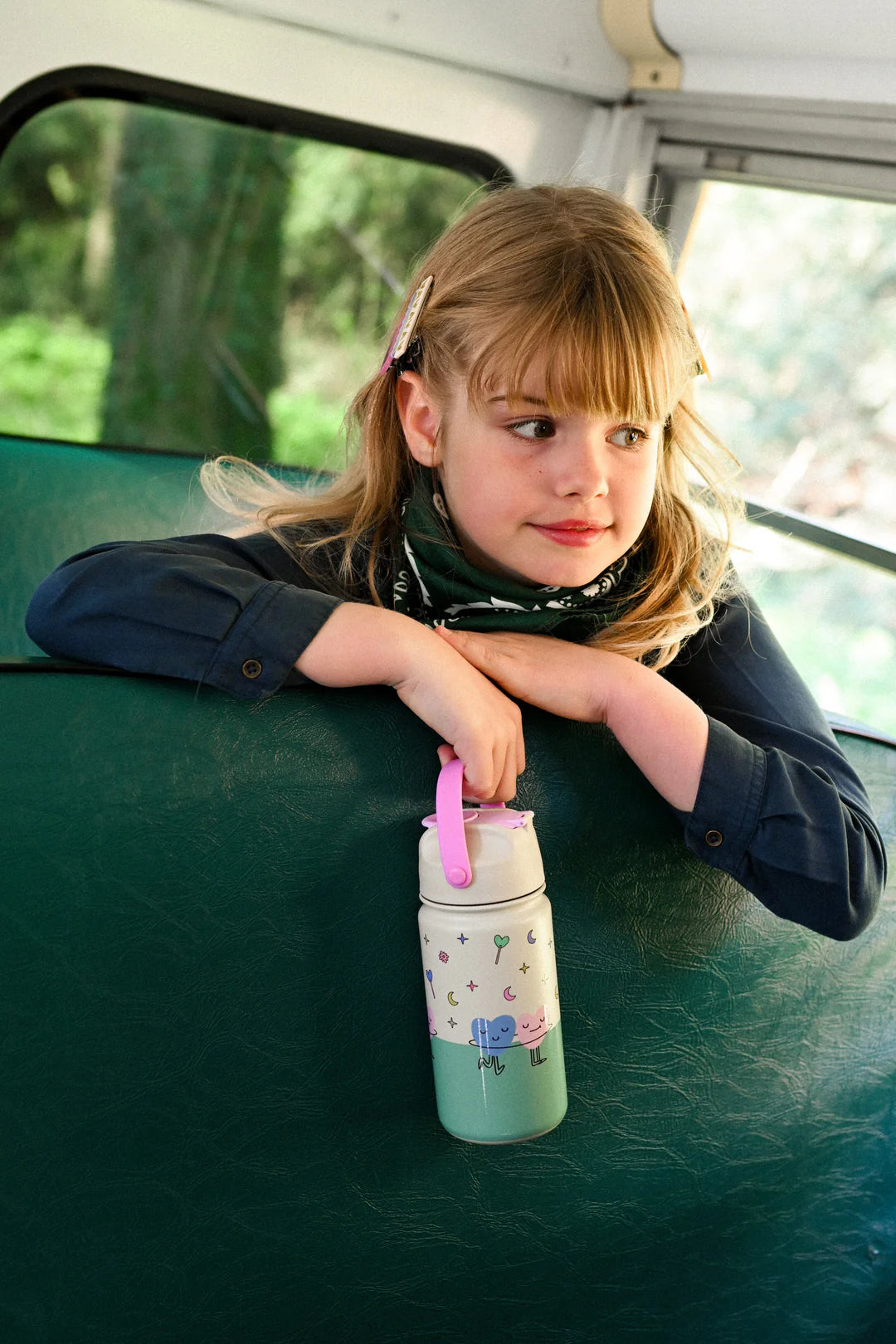 Stainless Steel Bottles with Dancing Hearts
