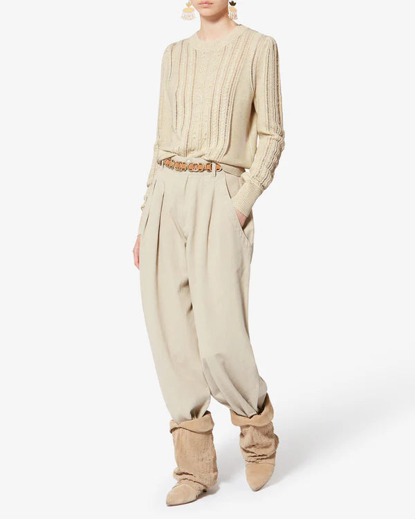 Kayln Sweater in Light Grey