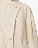 Uadie Coat in Ecru
