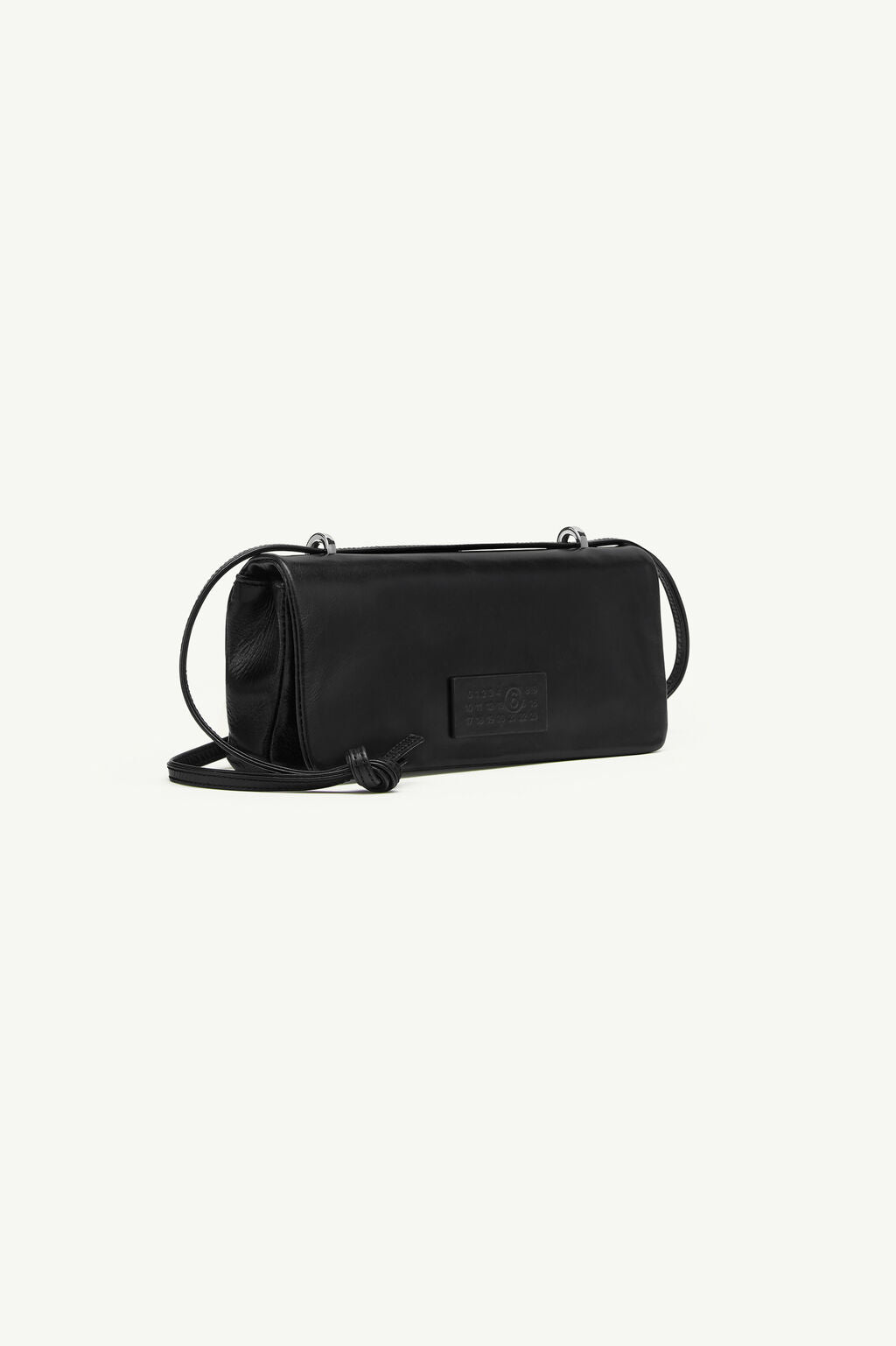 Numeric Shoulder Bag in Black