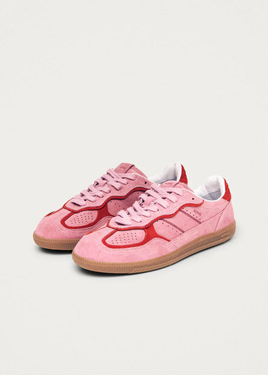TB490 Rife Leather Sneakers in Sea Pink