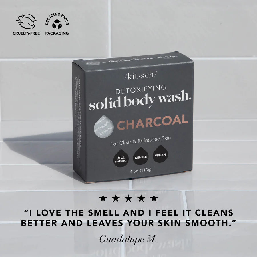 Charcoal Detoxifying Solid Body Wash