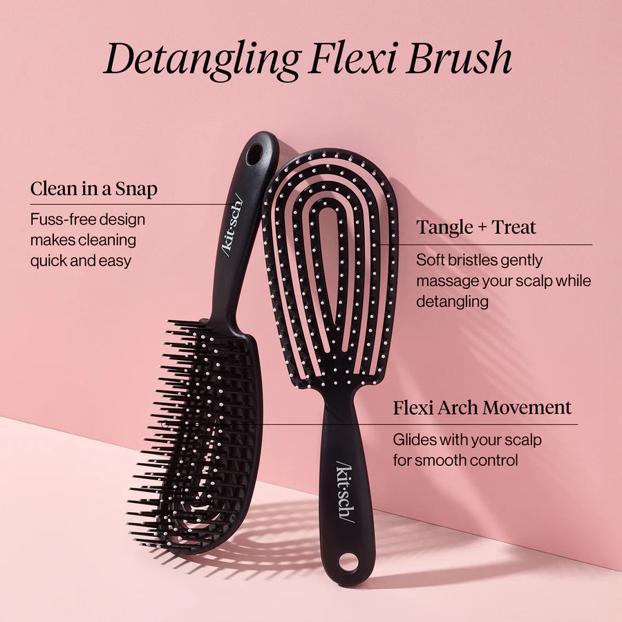 Detangling Flexi Brush in Black