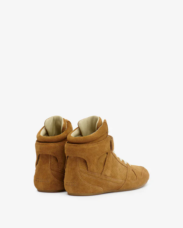 Senny High Sneakers in Cognac