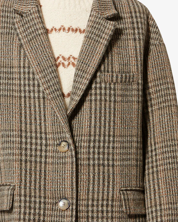 Limiza Coat in Beige