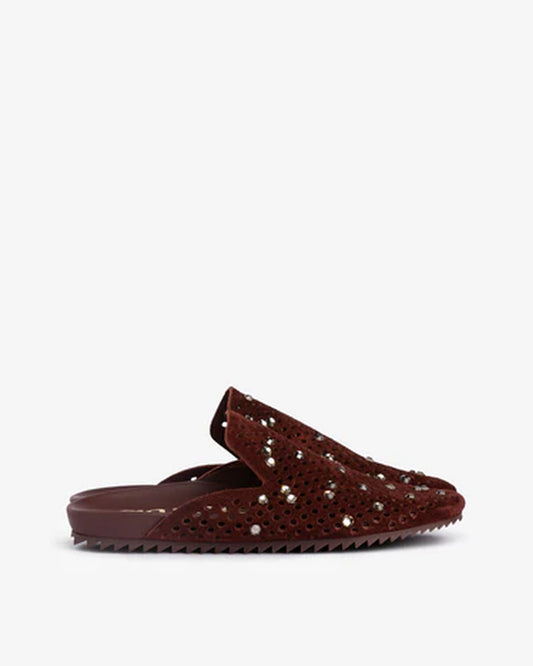 Braidy Clog in Brown