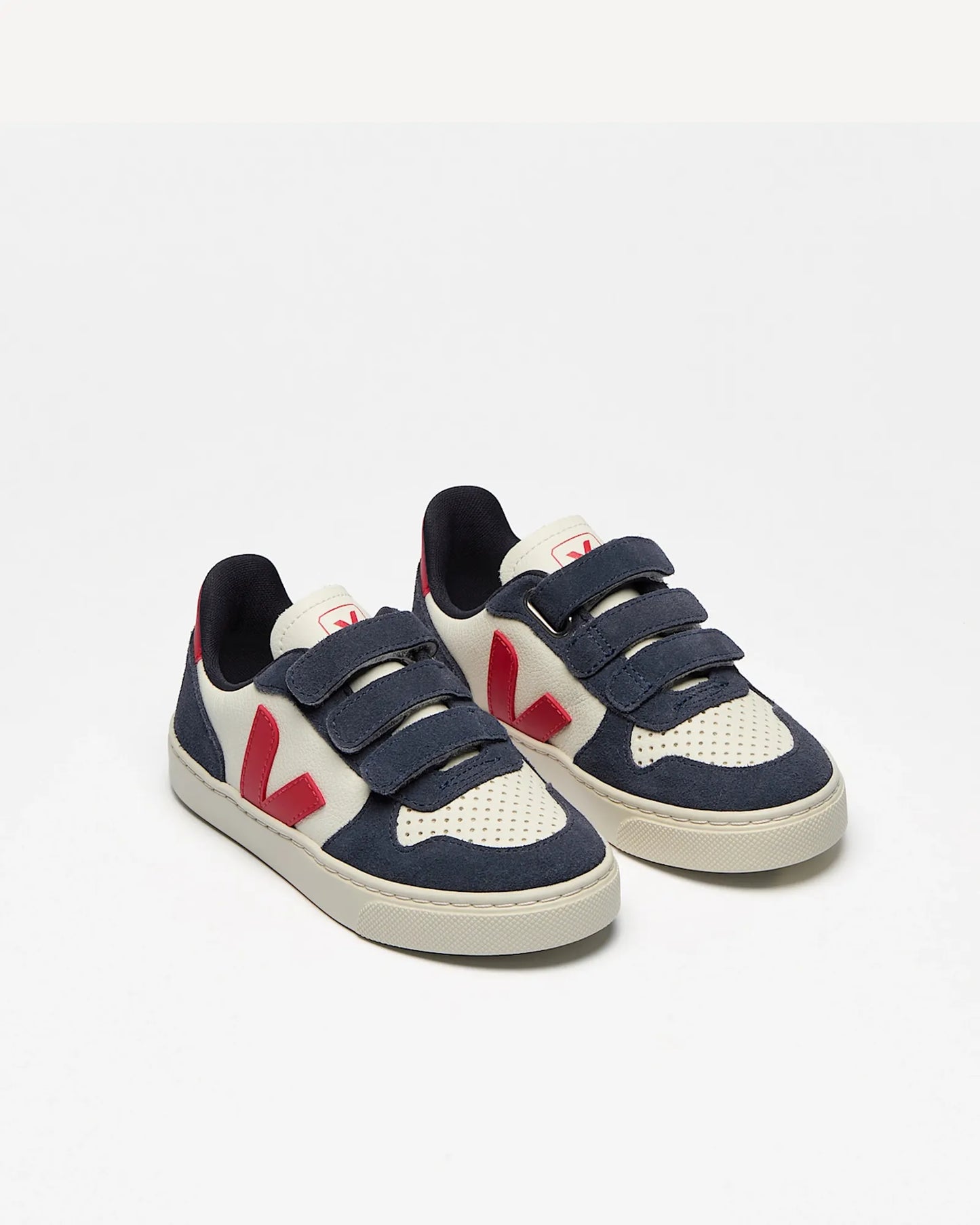Small V-10 Leather Pure Pekin Nautico Sneakers