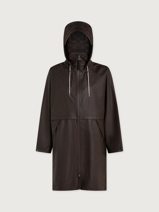Kirsten Raincoat in Dark Truffle