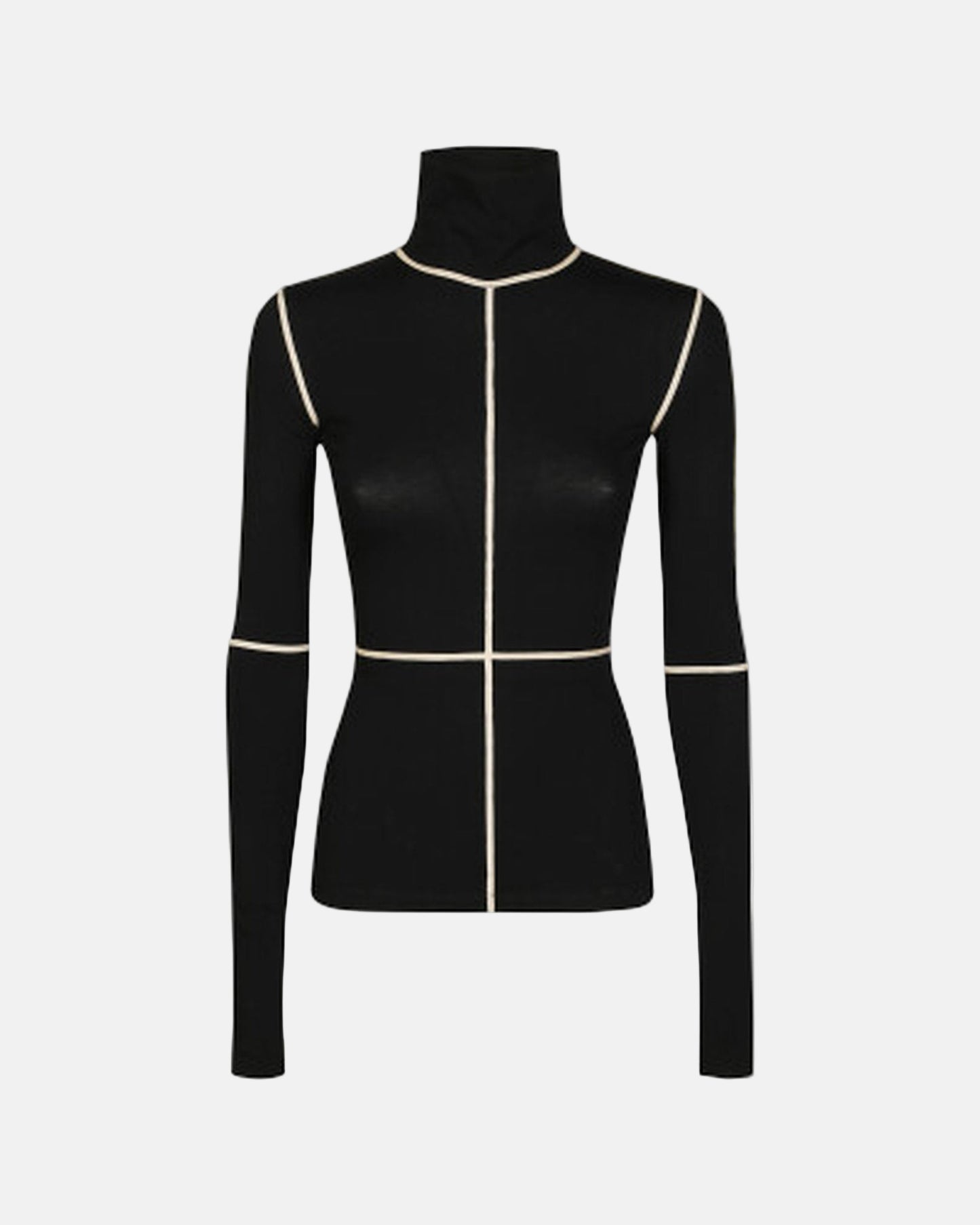 Long Sleeve Top in Black