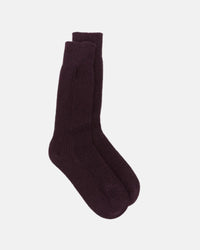 Zera Socks in Mahogany