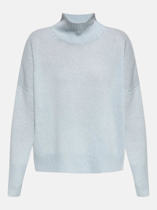 Heidi Turtleneck Sweater in Horizon Blue