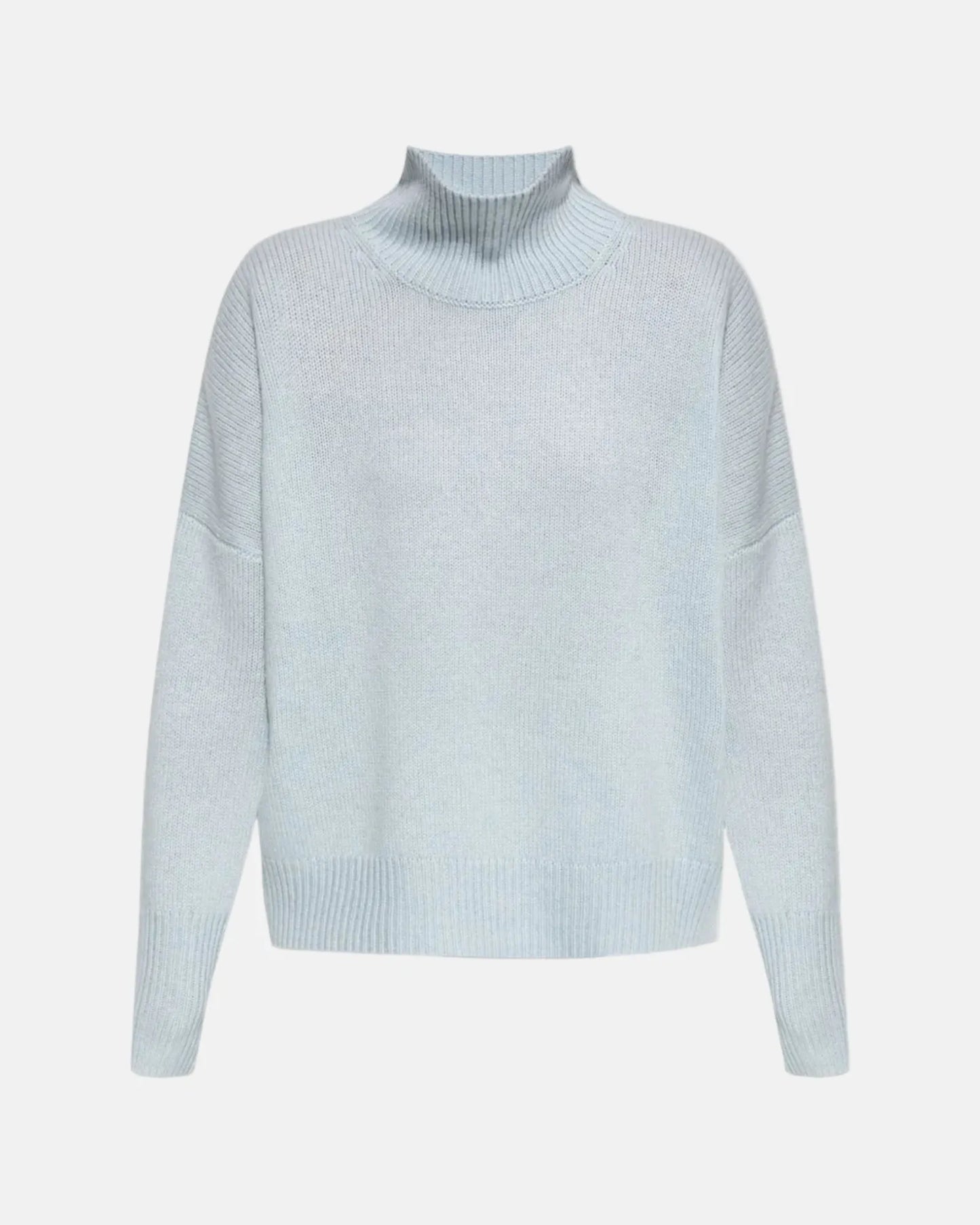 Heidi Turtleneck Sweater in Horizon Blue